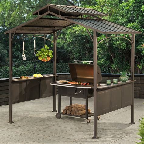 metal gazebo for grilling